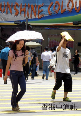 香港天气：今年8月为香港最热的8月之一 