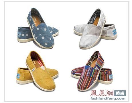 香港购物逛街首选单品 TOMS软底帆布鞋