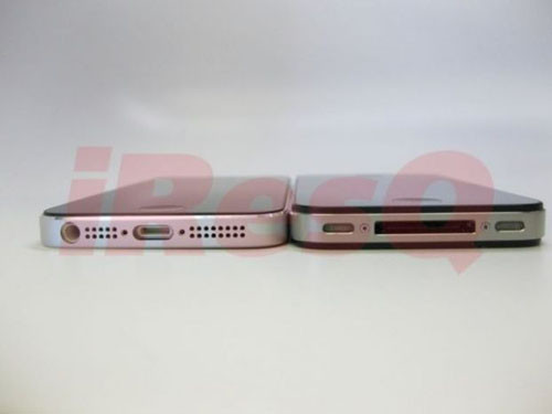 iPhone 5与iPhone 4S高清对比照出炉
