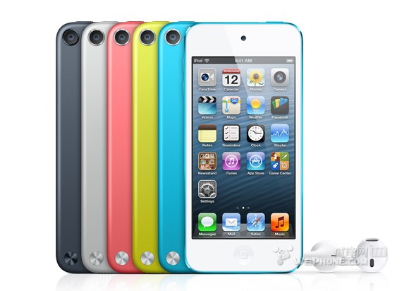 4寸屏加Siri语音 多彩新一代iPod Touch惊艳亮相