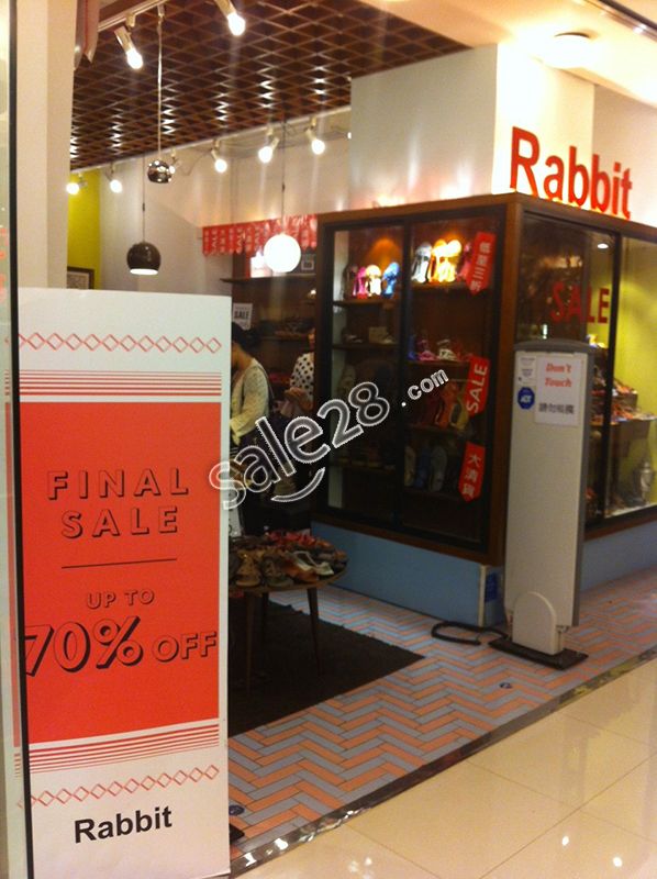 香港Rabbit精选鞋款低至HK，全部3折起