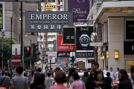香港购物中心租金全球最高 罗素街铺租世界第二贵