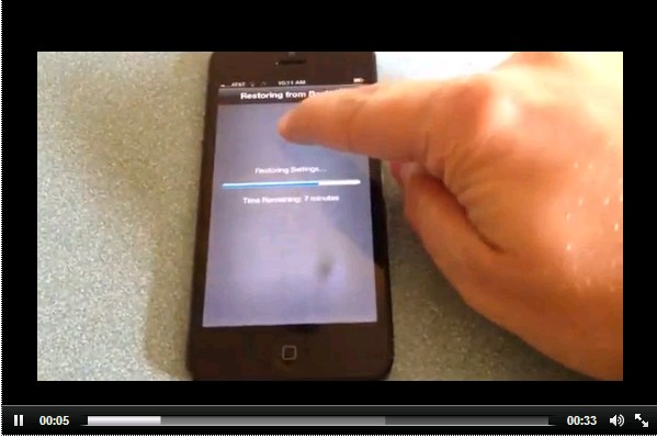 若干用户反映iPhone 5屏幕存在问题