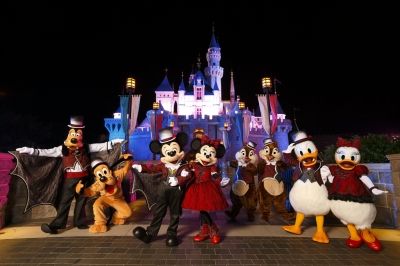 香港“迪斯尼黑色世界” 迎万圣节