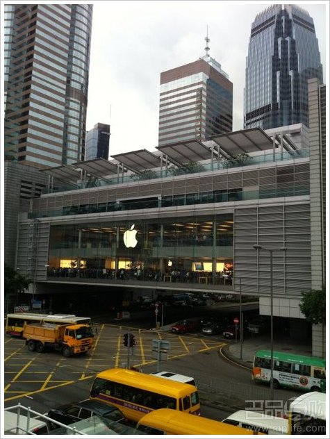 香港IFC苹果iphone5最新实拍