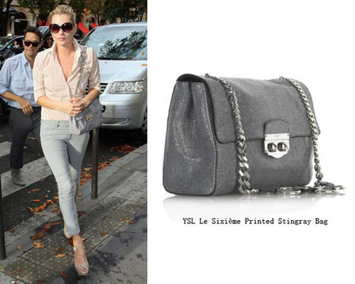 香港导购：凯特莫斯爱包公开 情有独钟YSL