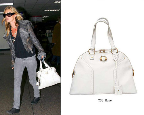 香港导购：凯特莫斯爱包公开 情有独钟YSL