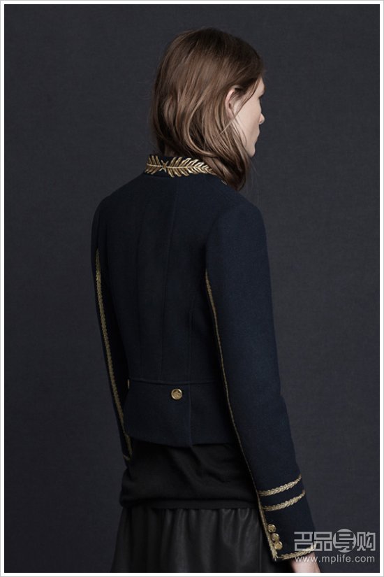 香港时尚购物：ZARA2012秋冬新款主打军装风