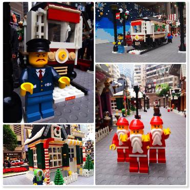 组图：香港旅游看点之50 LEGO人仔 上街贺圣诞