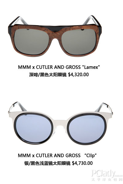 香港购物新品：2013春夏MMM X CUTLER AND GROSS眼镜新浪潮