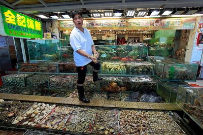 香港旅游之西贡海鲜大排档的美景美味