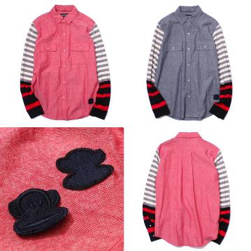 香港购物：Paul Frank（大嘴猴）高端支线Out withJulius 2013春夏衬衫