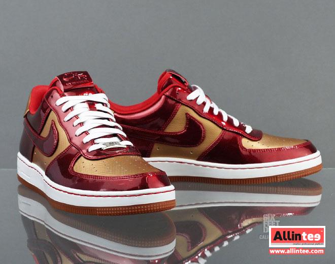 香港时尚购物：Nike Air Force 1 Downtown “Iron Man” 钢铁侠版鞋款