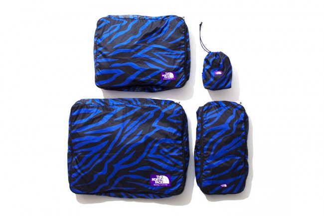 香港购物：THE NORTH FACE PURPLE LABEL 2013春夏 蓝黑斑马纹系列