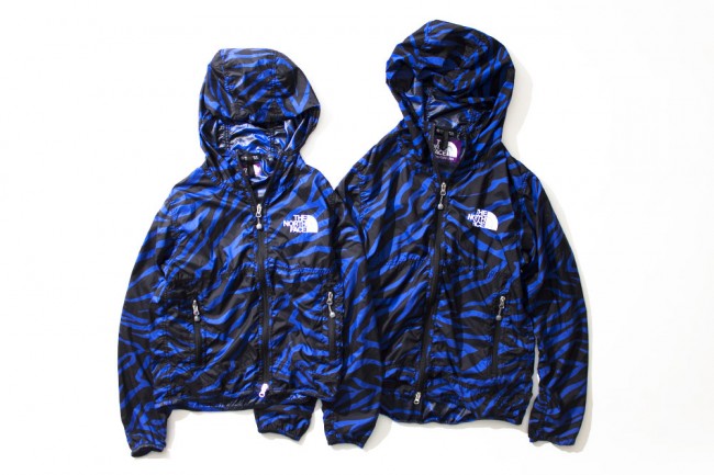 香港购物：THE NORTH FACE PURPLE LABEL 2013春夏 蓝黑斑马纹系列