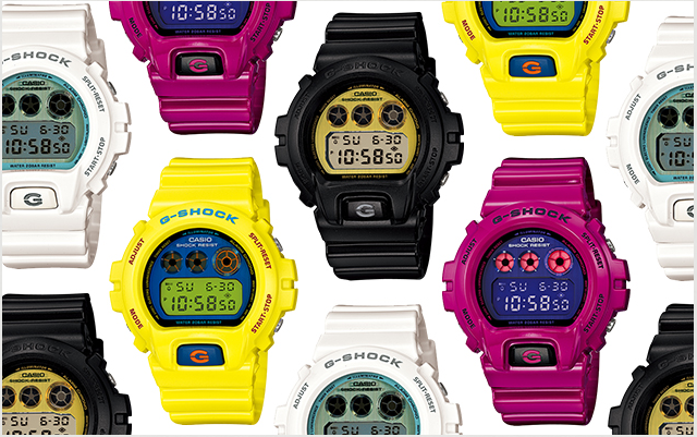 香港时尚购物：Casio G-Shock 2013 DW-6900 Crazy Colors新配色曝光