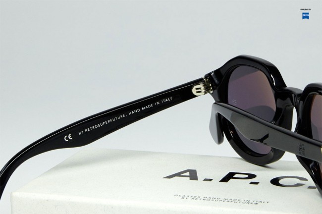 香港时尚购物：A.P.C. x SUPER Lunettes 太阳镜系列