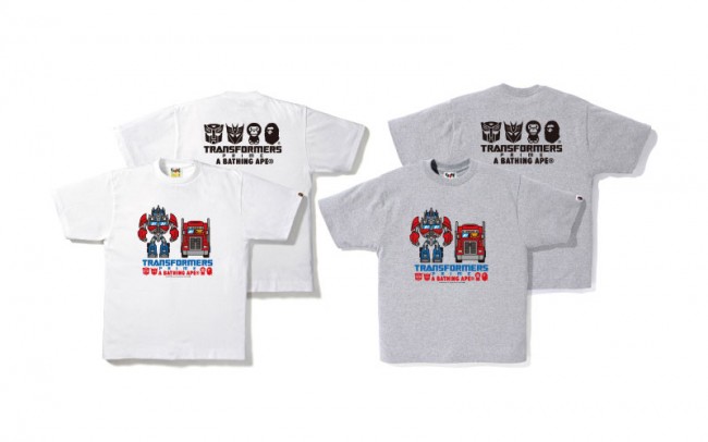 香港时尚购物：BAPE x Transformers（变形金刚）Red Camo系列