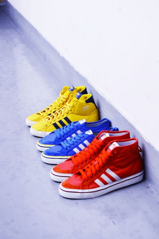 香港时尚新品：adidas Originals 2013春夏 “Colorful Sneaker Pack”