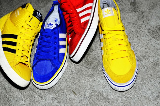 香港时尚新品：adidas Originals 2013春夏 “Colorful Sneaker Pack”