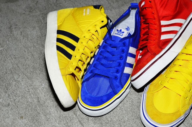 香港时尚新品：adidas Originals 2013春夏 “Colorful Sneaker Pack”
