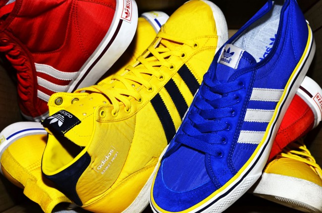 香港时尚新品：adidas Originals 2013春夏 “Colorful Sneaker Pack”