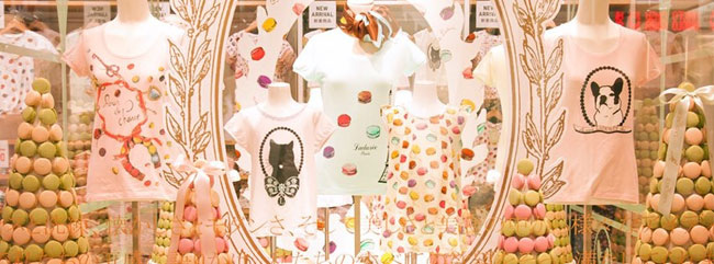 香港购物：法国甜点百年老牌Ladurée与Uniqlo首度携手合作童装