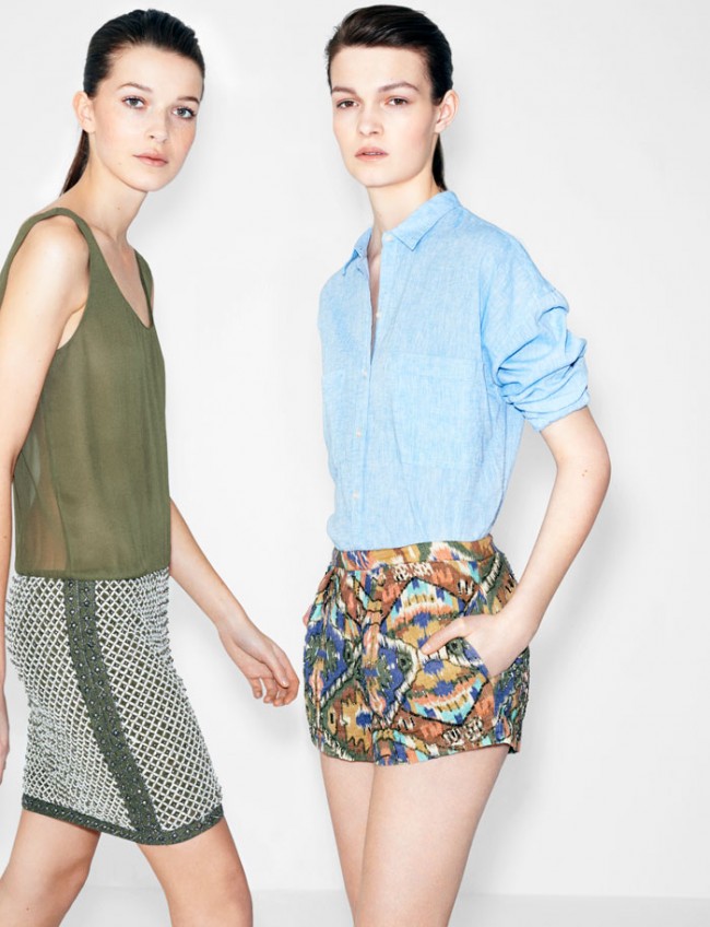 香港时尚：初夏气息 ZARA TRF 4月 Lookbook