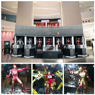 香港自由行之Hot Toys钢铁侠HK展览正式开展
