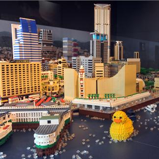 香港自由行展览：巨鸭游入展城馆 建设发展看今昔（组图）