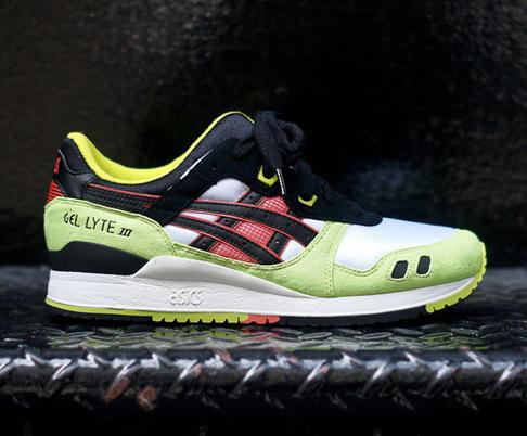 香港时尚鞋款：ASICS Gel Lyte III “Neon” 配色