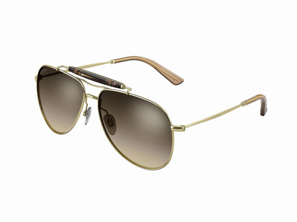 香港时尚新品：Gucci（古驰）推出镶有竹节细节的太阳镜- 香港购物