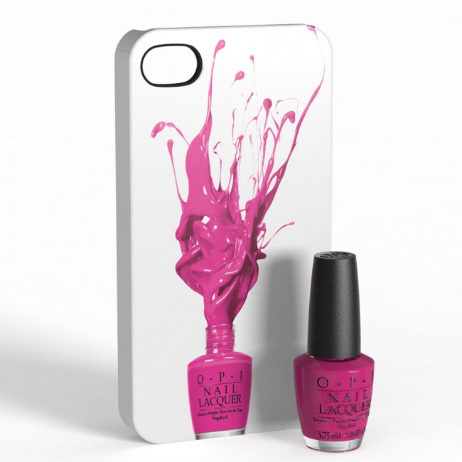 香港时尚：让指甲油的激情溅上手机 OPI推出彩色iPhone保护壳 