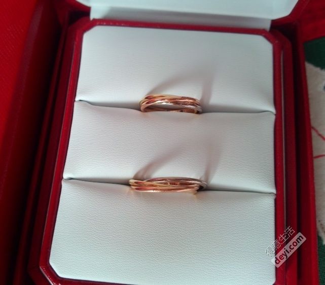 香港晒货:卡地亚TRINITY对戒