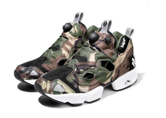 香港时尚鞋款：AAPE BY A BATHING APE® X REEBOK PUMP FURY - 香港购物