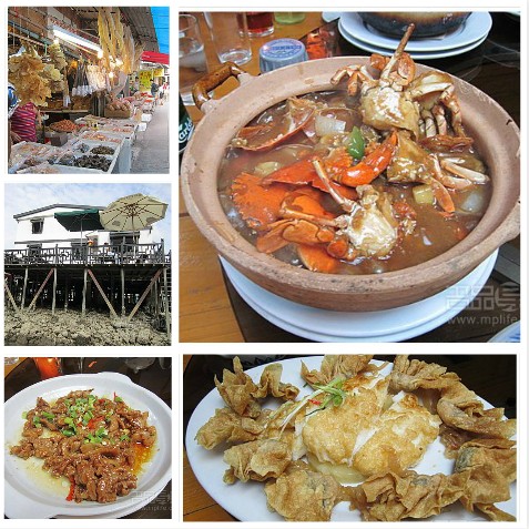 香港大澳休闲游品尝各类美食