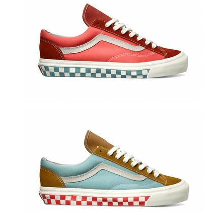 香港时尚：Vans Vault OG Style 36 LX Check 系列鞋款