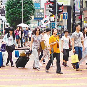 购物团十一黄金周劲减 七成香港导游无工开
