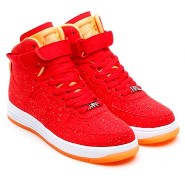 香港时尚鞋款：Nike Lunar Force 1 Lux High VT 新作火红新年