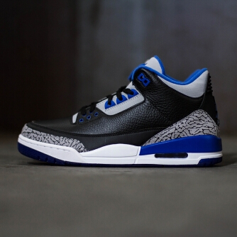 香港时尚鞋款：Air Jordan 3 Retro “Sport Blue” 多角度图赏