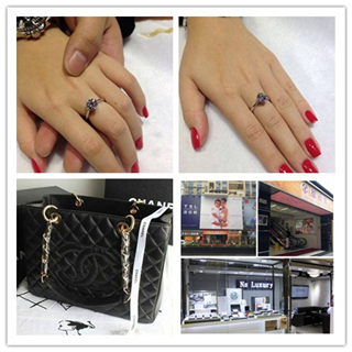 婚前晒钻戒– Ns Luxury 1.20ct闪闪钻戒