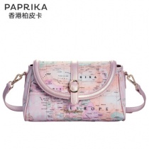 香港paprika日本地图包新款斜挎手提包包 波士