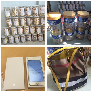 晒两日连去香港成果(开心果、奶粉、Burberry包包、榴莲干）