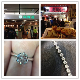 吃货暴走香港之旅+婚前购物买闪闪