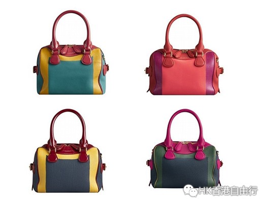 香港购物:春意盎然 Burberry2015春夏新经典包款Bee Bag