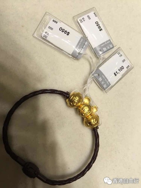 香港周大福一口价产品大量实拍图 附价格哦!