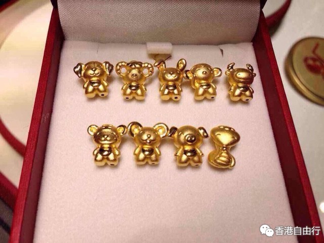 香港周大福一口价产品大量实拍图 附价格哦!