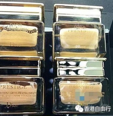 香港购物:实拍Dior(迪奥)彩妆专柜HK价格