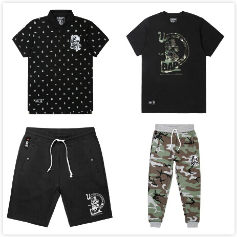 香港时尚导购：izzue ARMY LINE x URSUS BAPE 2015夏季限量版单品