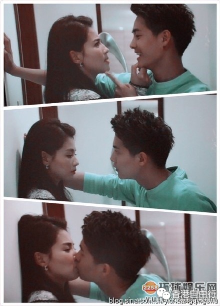  拍吻戏口技高超的 男星 陈乔恩赞黄晓明功夫好